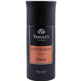 Yardley Gentleman Legacy Body Spray - 150ml - ShopXonline